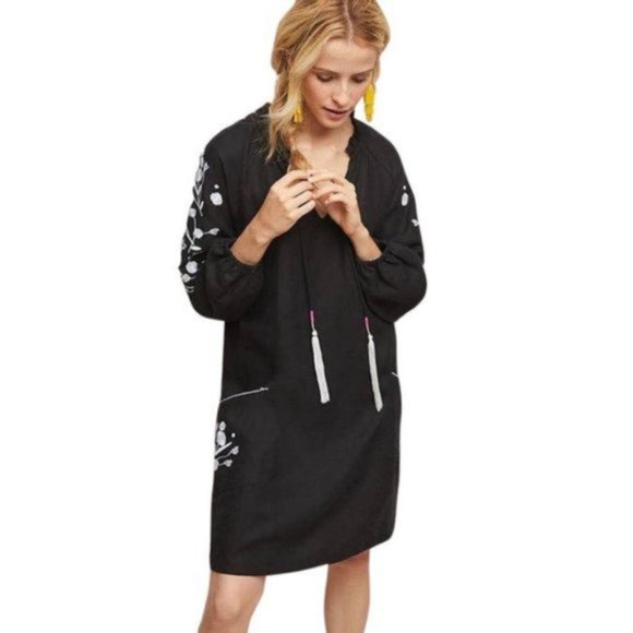 Ivanhoe Embroider Tunic Dress by Dolan - Picture 1 of 12